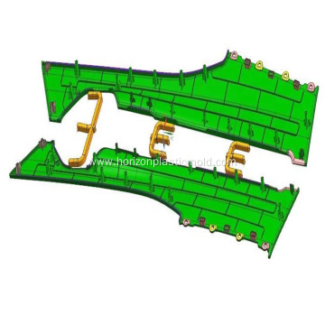 Automobile fender injection mold
